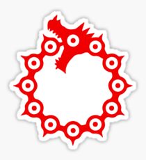 Meliodas Dragon sign Sticker