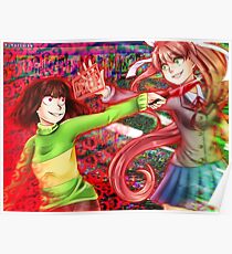 Chara vs Monika Poster