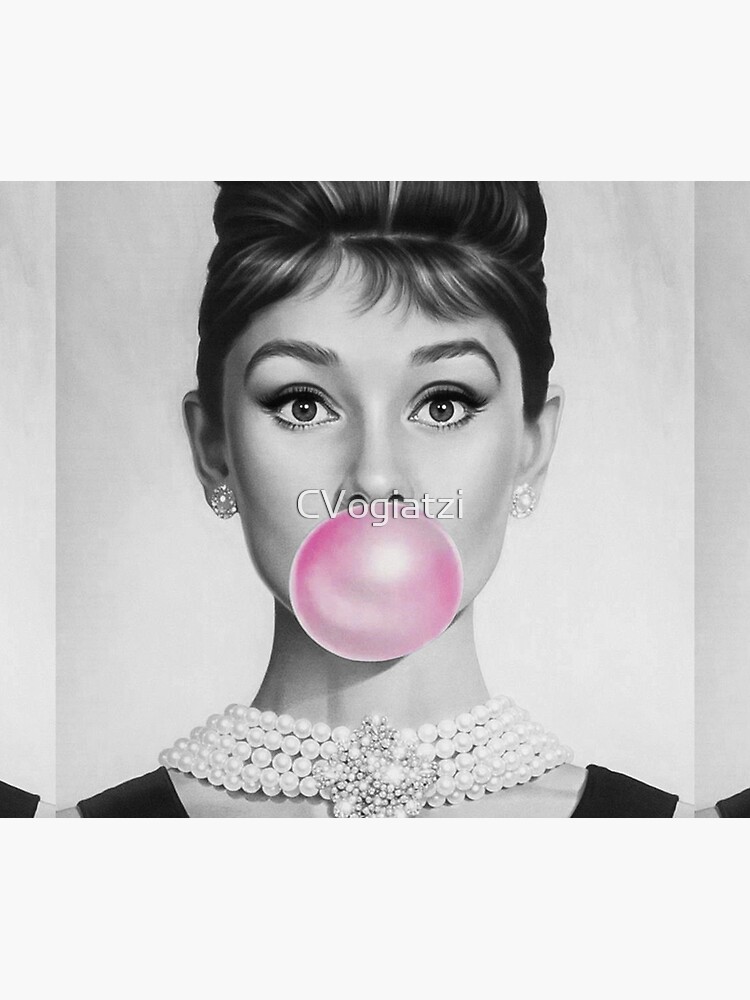 Bubblegum portrait Pink by CVogiatzi