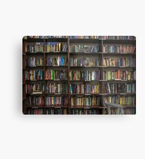 library Metal Print