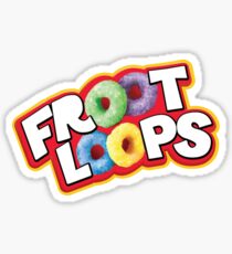 Froot Loops Cereal Sticker