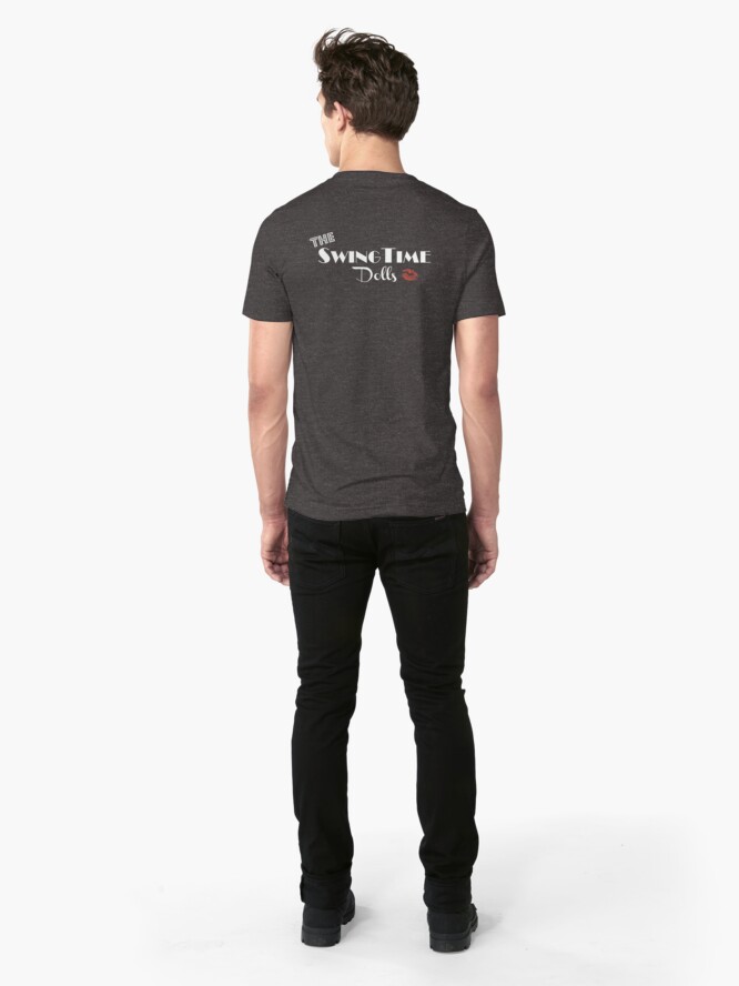 Alternate view of SwingTime Dolls Official Logo Slim Fit T-Shirt