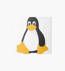Linux penguin Art Board