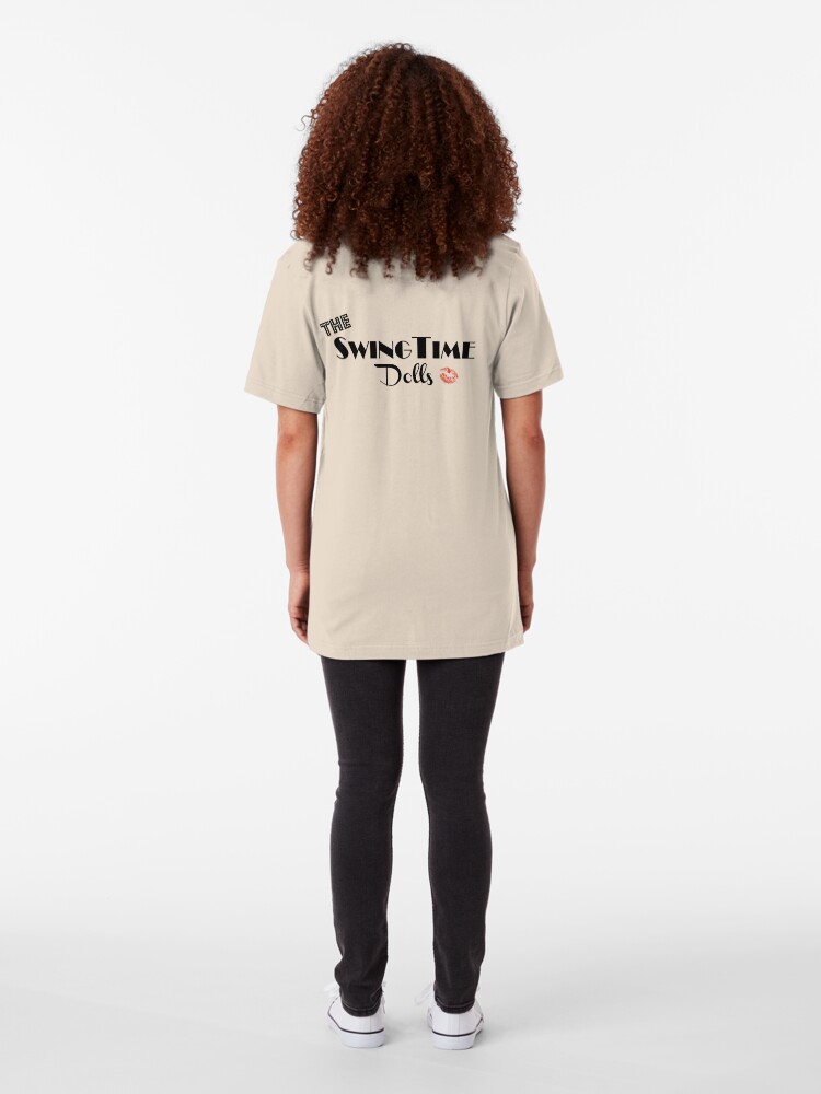 Alternate view of Official SwingTime Dolls Logo Slim Fit T-Shirt