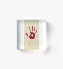 Dark Brotherhood Acrylic Block