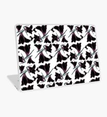 Pattern brush flower Laptop Skin