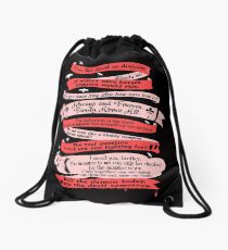 Best Quotes Drawstring Bag