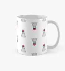 Badminton Shuttlecock Pattern Mug