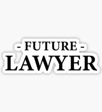 Future Lawyer Sticker