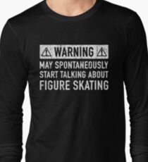 Figure Skating Related Gift Long Sleeve T-Shirt
