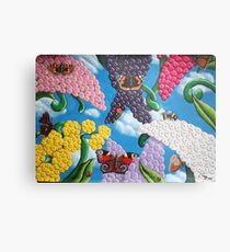 Butterflies embrace Metal Print