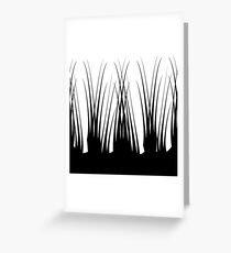 Graphic Black & White design. Greeting Card