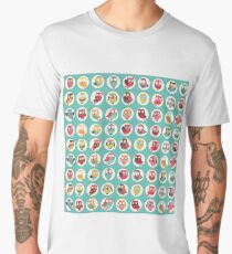 Happy owls. Men's Premium T-Shirt