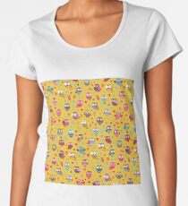Happy Owls Col. Women's Premium T-Shirt