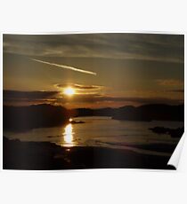 Beach Sunset Poster
