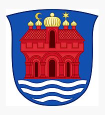 Coat of arms of Aalborg, Denmark Photographic Print