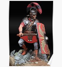 Portrait of a Roman Legionary Poster