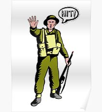 CARTOON AIRSOFT HIT! Poster