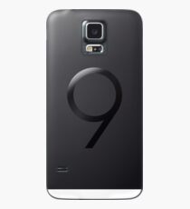 Samsung 9 - Black Case/Skin for Samsung Galaxy