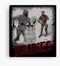 Zombies! Canvas Print