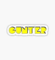 Gunter Sticker