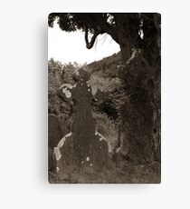 Headstones Canvas Print