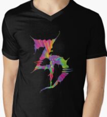 Zeds tot T-Shirt mit V-Ausschnitt für Männer