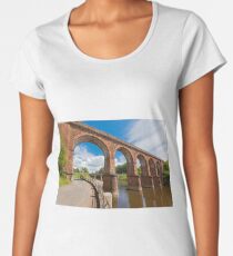 Huge train bridge in France Women's Premium T-Shirt