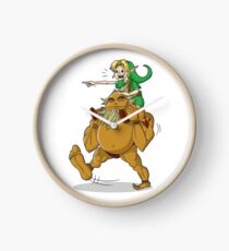 The adventures of Darunia and Link Clock
