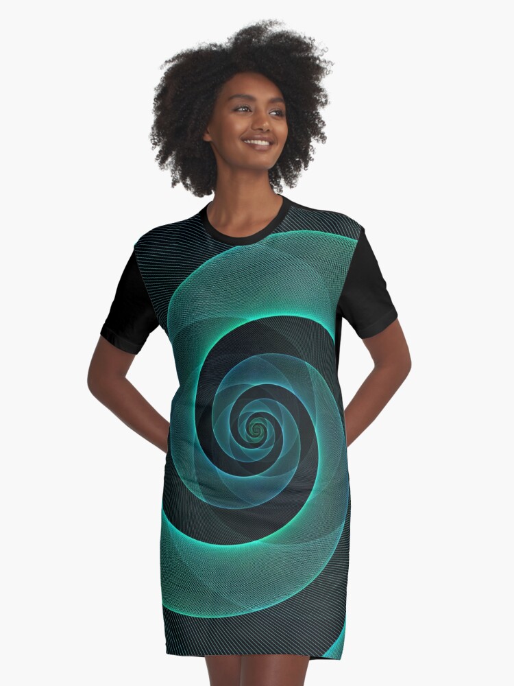 aqua infinity dress