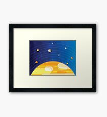 Solar System Framed Print