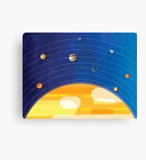 Solar System Canvas Print