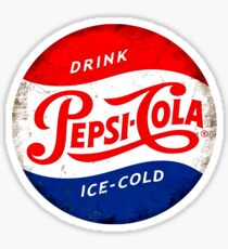 Classic Retro Pepsi Sticker Sticker