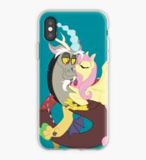Beauty and the Beast - Discord and Fluttershy MLP:FIM iPhone Case
