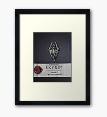 Skyrim Framed Print
