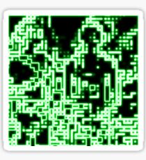 Neon abstract Sticker