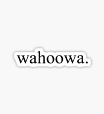 wahoowa Sticker