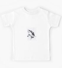 Great White Shark by Scott Greenwood Kids Tee