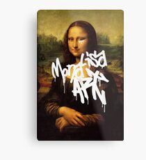 Mona Lisa Art Metal Print