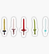 Finn's Swords Sticker