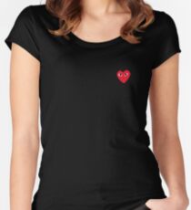 COMME DES GARCONS - PLAY Women's Fitted Scoop T-Shirt