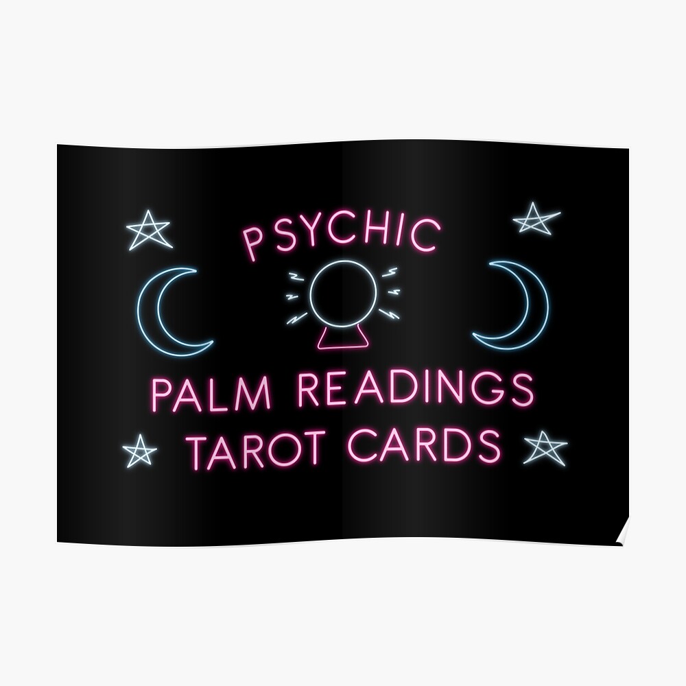 "Psychic Readings" Poster by deadimage Redbubble