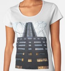 New York, Manhattan, New York City, Tower block, High-rise building Women's Premium T-Shirt