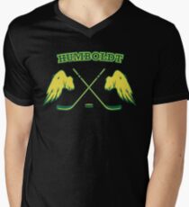 Humboldt Hockey Men's V-Neck T-Shirt