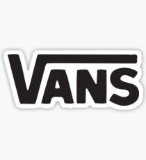 cheap vans logo Sticker