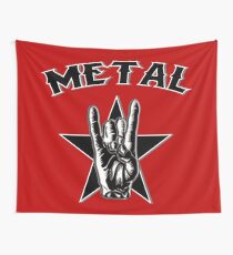 METAL - HEAVY METAL Wall Tapestry