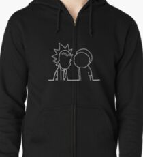 wubba lubba dub dub Zipped Hoodie