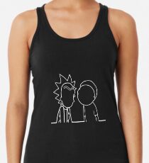wubba lubba dub dub Racerback Tank Top