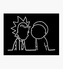 wubba lubba dub dub Photographic Print