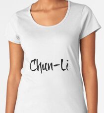 Chun-Li Women's Premium T-Shirt